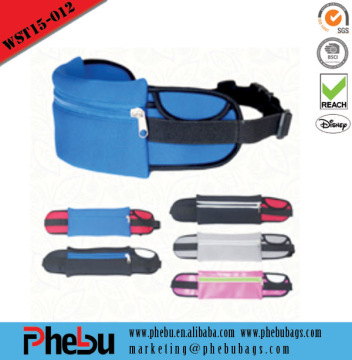 2015 lightweight hidden undercover security RFID waist travel money belt(WST15-012)