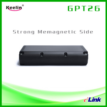 Strong Magnetic GPS Tracker Absorbed on Iron