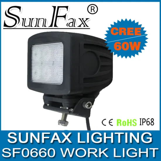 Hotsell 60W led work light offroad driving light bar spot flood light for heavy duty truck , tractors