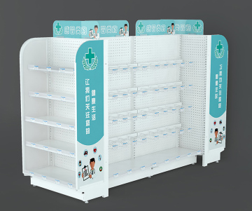 Hot Selling Steel Pharmacy Display Shelf