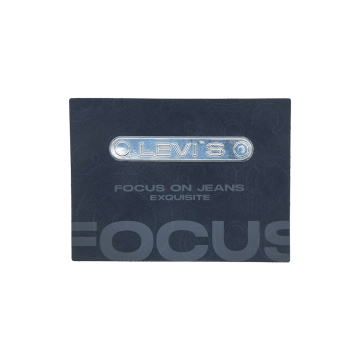 3D High-Frequency Embossed Leather Label