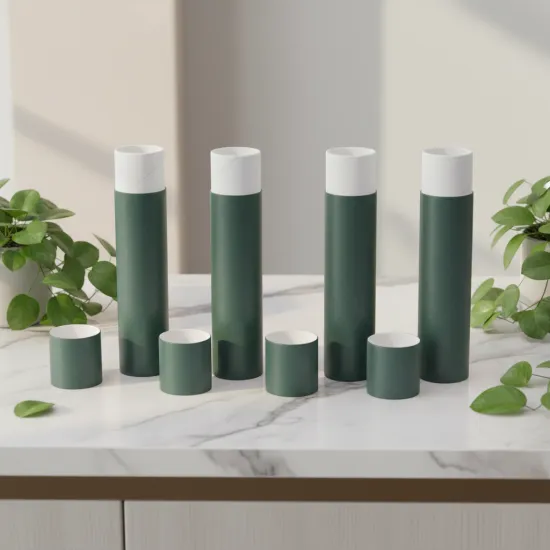 Elegant Custom Perfume Paper Tube Packaging