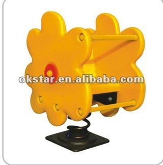 Children outdoor Spring Rider / Kids playgrounds Equipment
