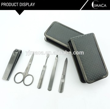 OEM high quality metal pocket manicure set stainless steel Nail clipper kit