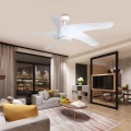 Nordic Simple Ceiling Fan White Color For Sale