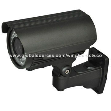 1.0 megapixel CMOS Waterproof IP Camera, 42 LEDs, 30-50m IR Distance, 2.8-12mm Lens, IR-cut