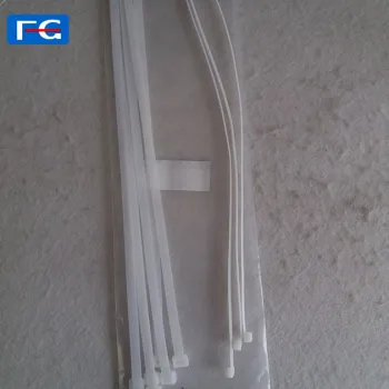 Factory Price White/Black Nylon Cable Ties