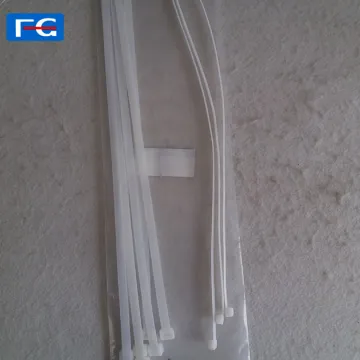 Factory Price White/Black Nylon Cable Ties