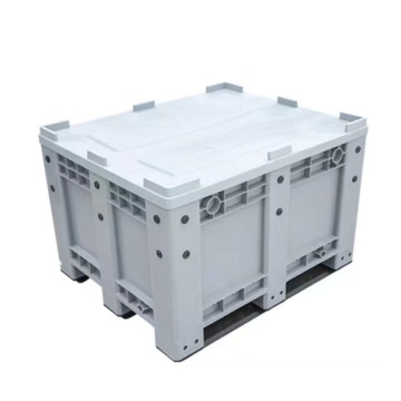 Large Plastic Pallet Box Container with Lid