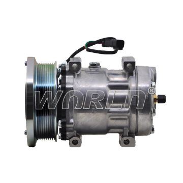 24V 7H15 Truck Air Conditioner Compressor for Caterpillar AC Systems