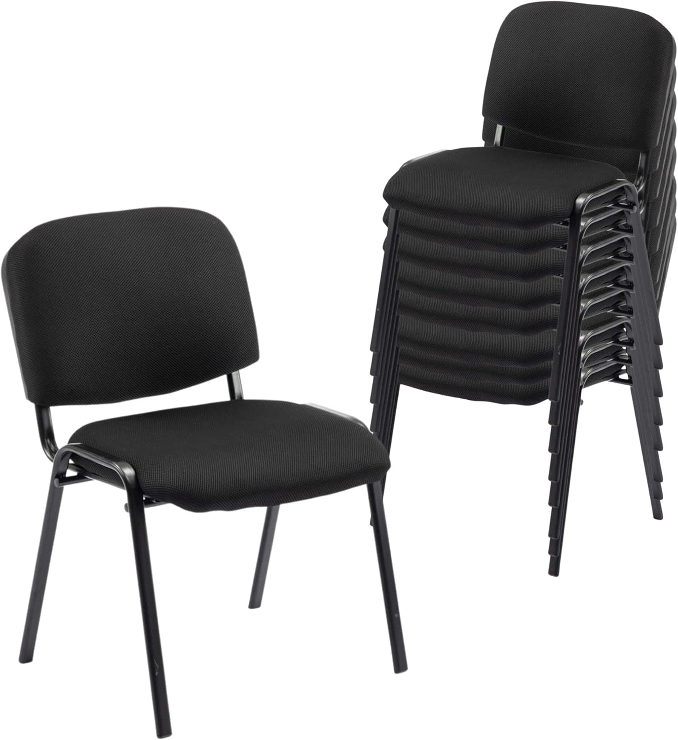 Stackable Chair with Metal Frame