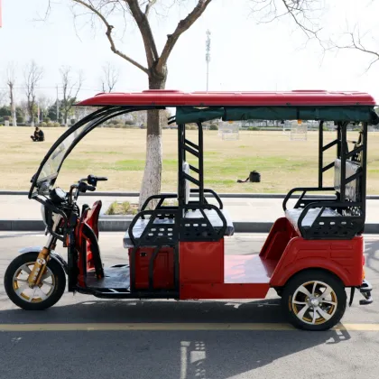 Hot Selling Factory Supply Electric Rickshaw 3-Wheel Passenger Tricycle E-Rickshaw Tuk-Tuk