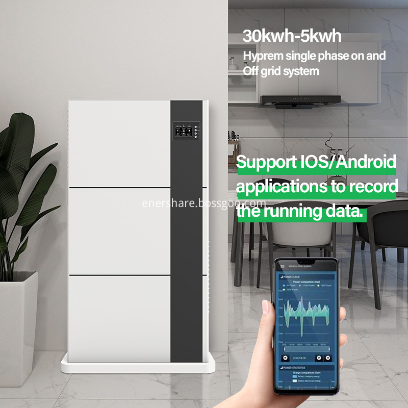 10 30kwh Stacked Energy Storage System