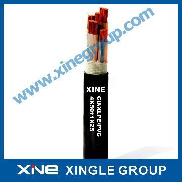 XLPE Insulated Armoured Elctrical Cable