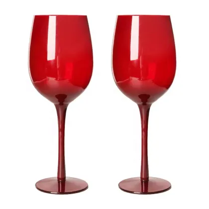 High Sublimation Custom Engraved Luxury Glassware: Qixian Glass Cup for Wine UV Laser Marking Blanc Vin Sage Red Wine Glass