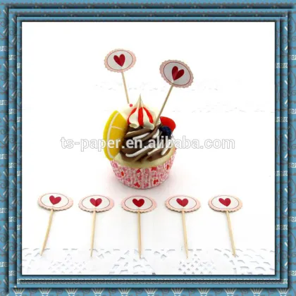 DIY saint valentine's day Cake Topper