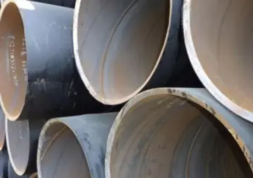 large diameter carbon welded spiral steel pipe