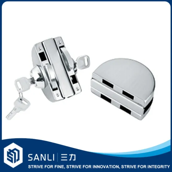 SL-001stainless iron security glass door lock
