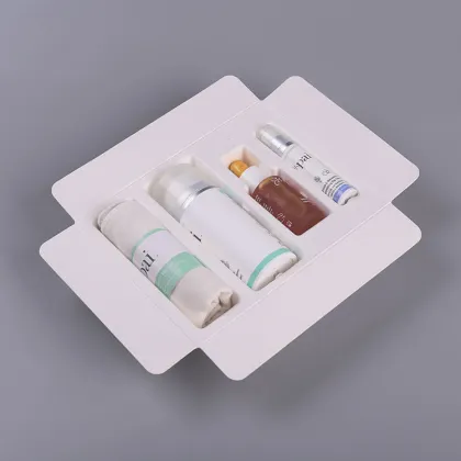 Customized Skincare Bottle & Tube Packaging Insert