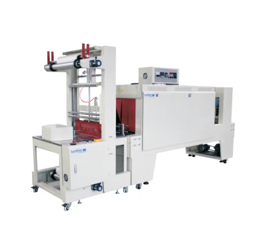 Brother Automatic Sleeve bundle Box Carton Shrink Packing Wrap Machine With Heat Tunnel Wrapping