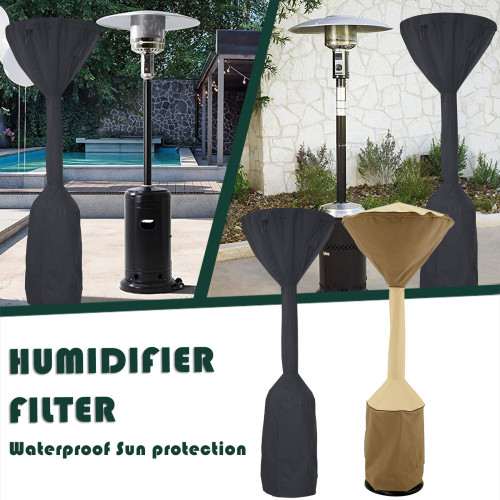 Heavy Duty Waterproof Outdoor Garden Patio Heater Dirt Cover Protector Protector Pre-dust Polyester Heater Waterproof Cover