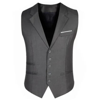 Men's Slim Fit Sleeveless Dress Vests - New Arrival Casual & Formal Waistcoats