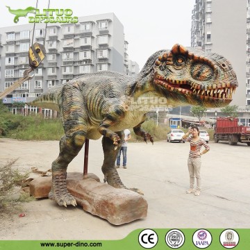 Realistic Walking with Dinosaur Animatronic T-rex