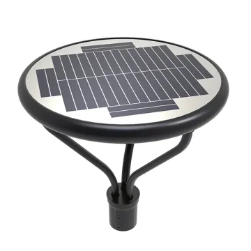 25W led solar post top 5000K 3750lm