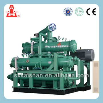 ORC clycle screw steam expander power generators gas powered steam generator
