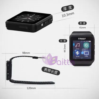 voice command smartwatch support Android iSO system , waterproof watch