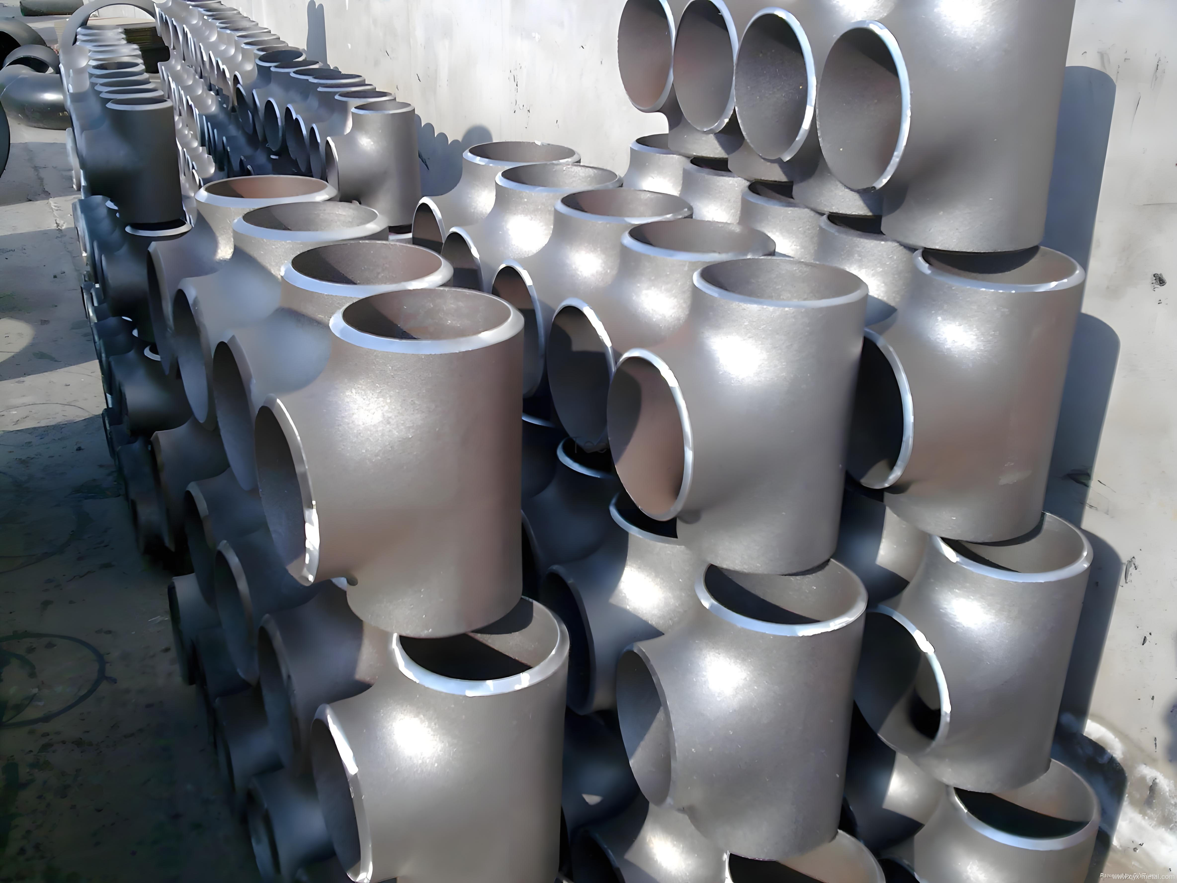 Superior Strength Titanium Alloy Tee Pipe Fittings