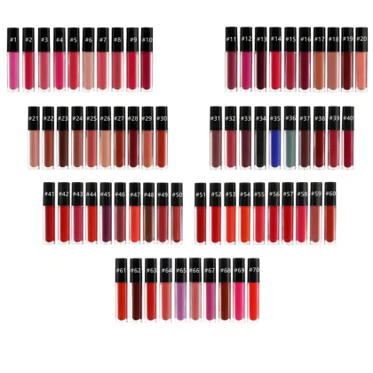High Quality Waterproof Matte Liquid Lipstick OEM Cosmetics