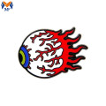 Metal Craft Customized Eye And Fish Enamel Pin
