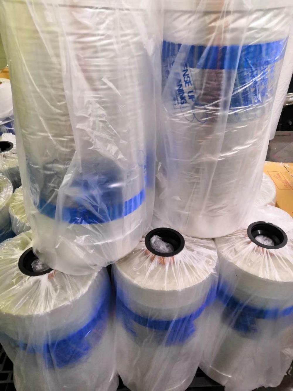 Plain Blue Plastic Bag