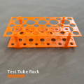 Utilisation du rack de tubes à essai en laboratoire