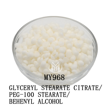 GLYCERYL STEARATE CITRATE or PEG-100 STEARATE or BEHENYL ALCOHOL