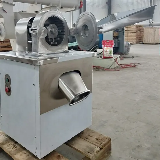 Customizable 304SS Rice Mill and Pepper Grinder with Adjustable Mesh Size for Wood