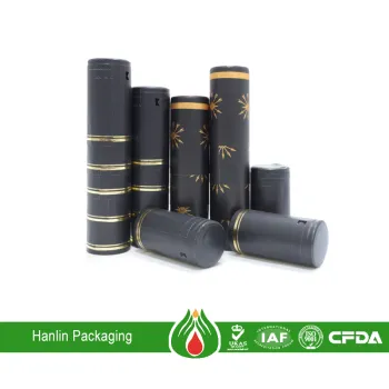 new golden wine bottle aluminum champagne capsule