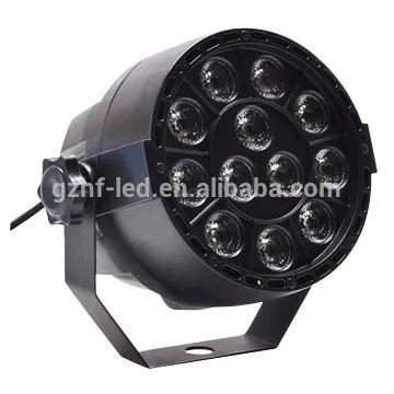 12PCS RGBW LED Mini Par Light With Plastic Body