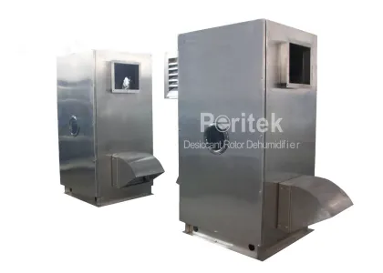Economical Desiccant Wheel Dehumidifier , Low Humidity Industrial Air Dehumidifier