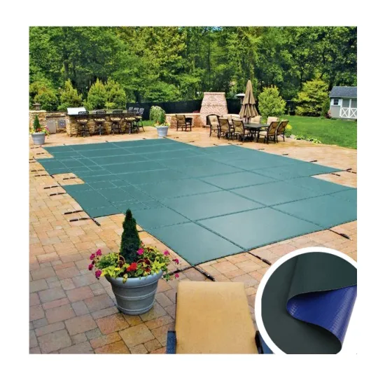 410 GSM PVC Vinyl Tarpaulin: Ideal Winter Swimming Pool Cover for Protection against Leaves and Debris