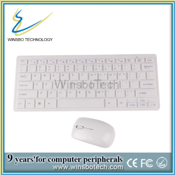 2. 4 G Mini clavier sans fil et souris Combo