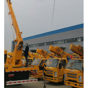 Hubei folding arm 22meter high altitude work vehicle