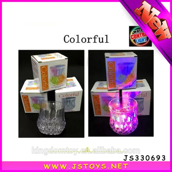Colorful kids night light cup shape