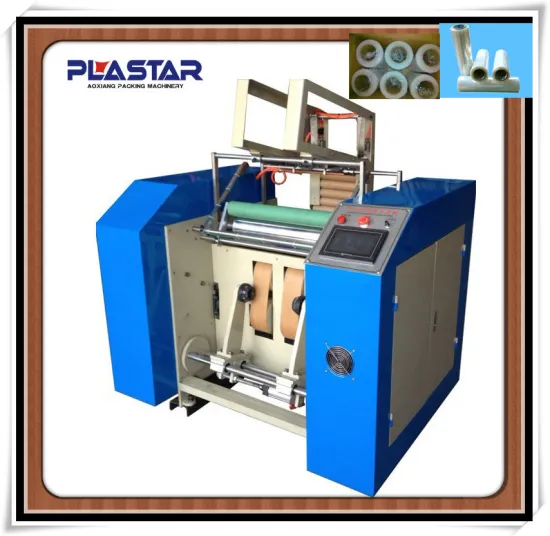 fabric tape cutting rewinding machine