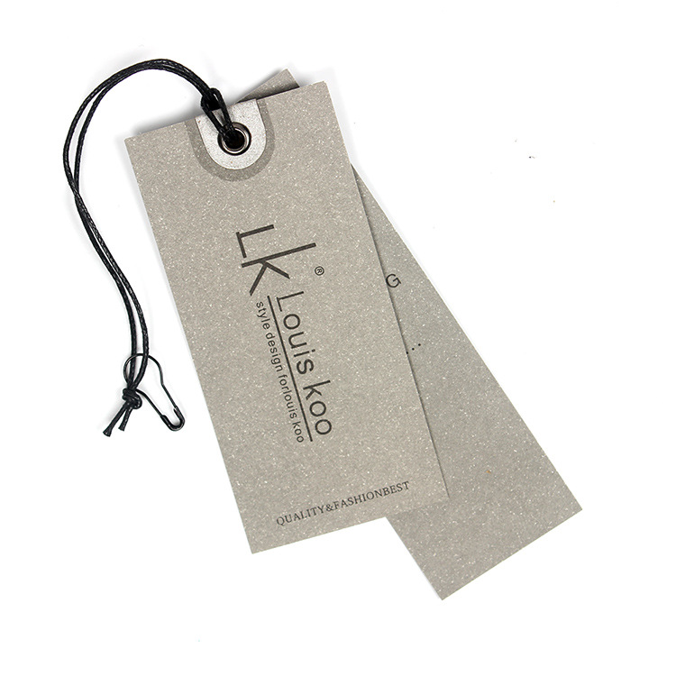 Custom Printed Oval Shoe Hang Tag With Ribbon, High Quality Custom