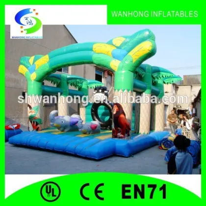 High quality inflatable paradise Inflatable Bouncer fun world