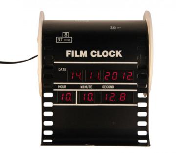 Metal Film Alarm digitale klok op het bureau