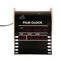 Metal Film Alarm Digital Clock on Desk