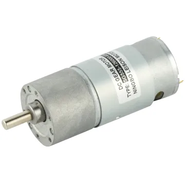 37mm Gearbox Motor 12V Low RPM DC Motor